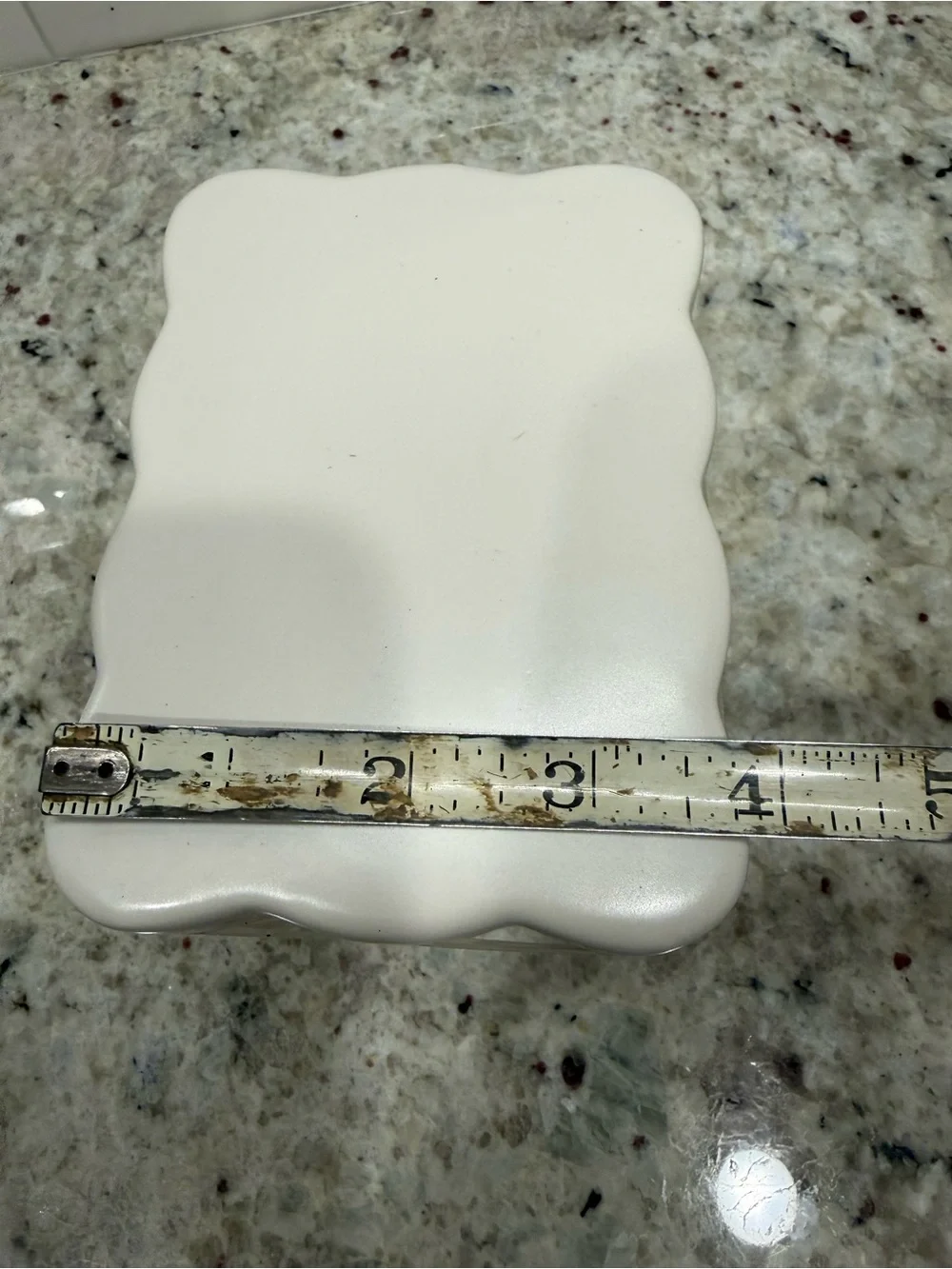 Ceramic White Ceramic Lidded Box by Room Essentials 4 1/2” H x 5 1/4” W (Sealed)